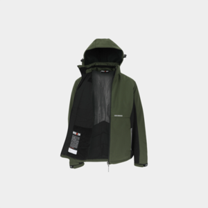 ΜΠΟΥΦΑΝ SOFTSHELL TARIS ΧΑΚΙ/ΜΑΥΡΟ 23MJC2101DK-S Φωτογραφία 4