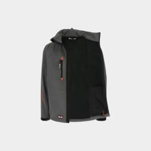 POSEIDON SOFTSHELL JACKET GREY S 23MJC0902200503 Φωτογραφία 4