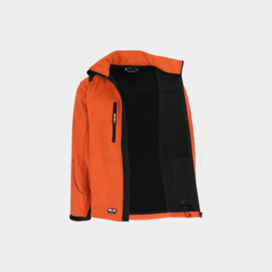POSEIDON SOFTSHELL JACKET ORANGE L 23MJC0902550505 Φωτογραφία 4