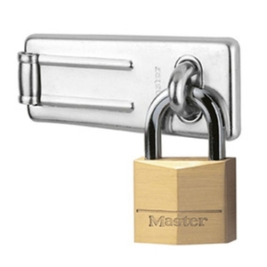 Stainless steel padlock and takedown set, MASTERLOCK 140703EURD