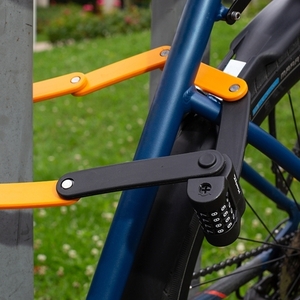 Αναδιπλούμενη Κλειδαριά Ποδηλάτου με συνδυασμό 4 ψηφίων 8336EURDPRO Φωτογραφία 3