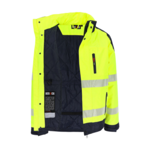 ΑΝΤΑΝΑΚΛΑΣΤΙΚΟ ΜΠΟΥΦΑΝ HIGH VIZ HODOR ΚΙΤΡΙΝΟ/NAVY 25MJC1901YENY Φωτογραφία 4