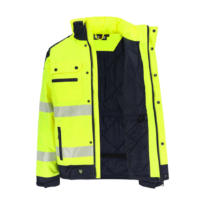 ΑΝΤΑΝΑΚΛΑΣΤΙΚΟ ΜΠΟΥΦΑΝ HIGH VIZ HODOR ΚΙΤΡΙΝΟ/NAVY 25MJC1901YENY Φωτογραφία 5