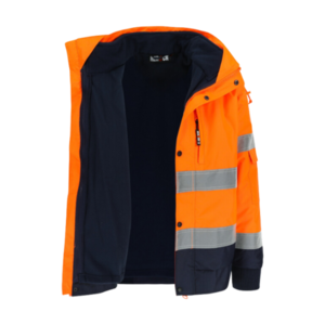 ΑΝΤΑΝΑΚΛΑΣΤΙΚΟ ΜΠΟΥΦΑΝ HIGH VIZ TARVOS ΠΟΡΤΟΚΑΛΙ/NAVY 25MJC1801ORNY Φωτογραφία 4