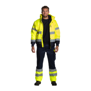 ΑΝΤΑΝΑΚΛΑΣΤΙΚΟ ΜΠΟΥΦΑΝ HIGH VIZ TARVOS ΚΙΤΡΙΝΟ/NAVY 25MJC1801YENY Φωτογραφία 11