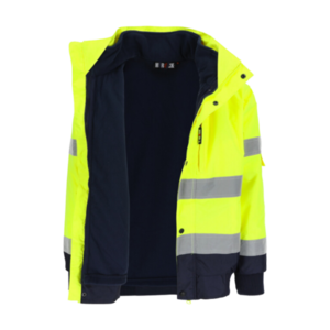 ΑΝΤΑΝΑΚΛΑΣΤΙΚΟ ΜΠΟΥΦΑΝ HIGH VIZ TARVOS ΚΙΤΡΙΝΟ/NAVY 25MJC1801YENY Φωτογραφία 4