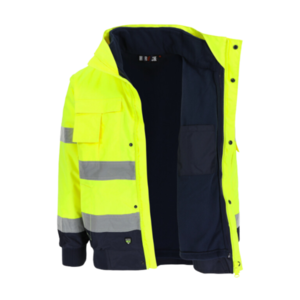 ΑΝΤΑΝΑΚΛΑΣΤΙΚΟ ΜΠΟΥΦΑΝ HIGH VIZ TARVOS ΚΙΤΡΙΝΟ/NAVY 25MJC1801YENY Φωτογραφία 5