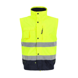ΑΝΤΑΝΑΚΛΑΣΤΙΚΟ ΜΠΟΥΦΑΝ HIGH VIZ TARVOS ΚΙΤΡΙΝΟ/NAVY 25MJC1801YENY Φωτογραφία 8