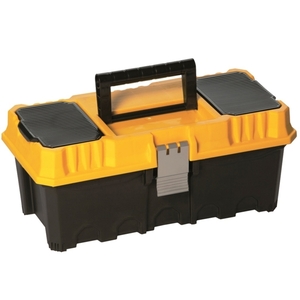 "AREX" 13" BLACK / YELLOW TOOL BOX
