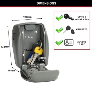 Select access controlled access device of increased security with protective cover 5415EURD Photo 2