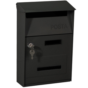 ΓΡΑΜ/ΤΙΟ "MR. POST" 210Χ85Χ305ΜΜ, ΜΑΥΡΟ