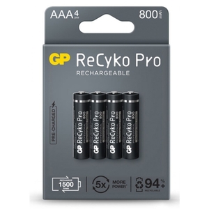 Μπαταρίες RECYKO PRO επαναφορτιζόμενες AAA σειρά 850 NiMH 4τμχ