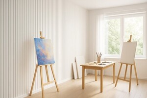 PS PANEL  ΜΕ 3D ΠΗΧΑΚΙΑ 01 RESIDENCE 21/122 mm WHITE Φωτογραφία 5