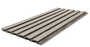 PS PANEL ΜΕ 3D ΠΗΧΑΚΙΑ 02/116 PIANO 12/122/2900mm GREY OAK/RUST Φωτογραφία 4