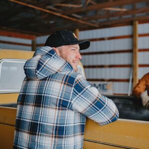 CAT Πουκάμισο εργασίας overshirt με επένδυση μπλε M 1040045 Φωτογραφία 4