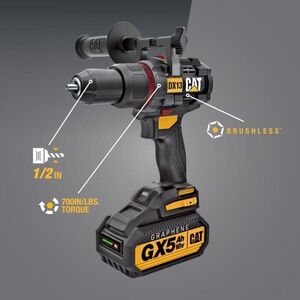 CAT Solo Δραπανοκατσάβιδο κρουστικό Li-ion 18V DX13B Φωτογραφία 7