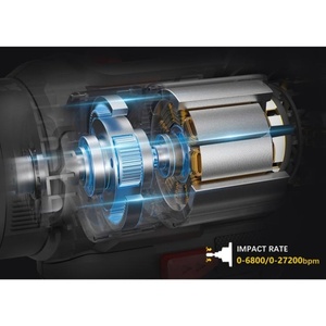 CAT Set Δράπανο κρουστικό Li-Ion 18V 1x2Ah DX155.2 Φωτογραφία 6