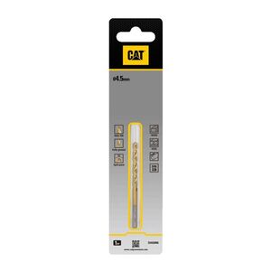 CAT Τρυπάνι τιτανίου HSS 4.5x80mm DA02006 Φωτογραφία 3