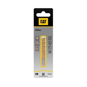 CAT Τρυπάνι τιτανίου HSS σετ:3τεμ 3.5x65mm DA02004 Φωτογραφία 3