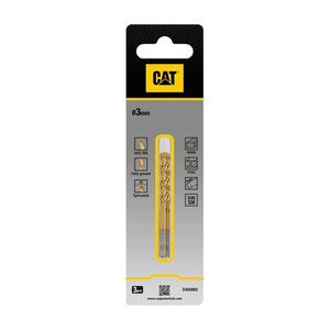 CAT Τρυπάνι τιτανίου HSS σετ:3τεμ 3x61mm DA02003 Φωτογραφία 3