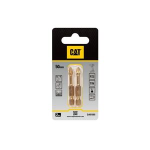 CAT Μύτη κατσαβιδιού αστέρι με μέγεθος PZ2 50mm συσκευασία 2τεμ. DA01005 Φωτογραφία 3