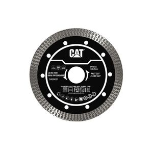 CAT Δίσκος κοπής διαμαντέ Turbo Super Thin (Gres) 115x22.23x1.4mm DA09031 Φωτογραφία 2