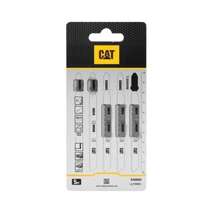 CAT Λάμα σέγας ξύλου 115mm T101B σετ:5τεμ. DA06003