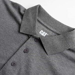 CAT Μπλούζα εργασίας Polo essential γκρι XL 1620023-10123 Φωτογραφία 4
