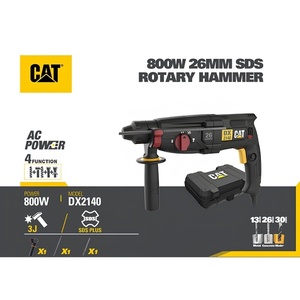CAT Δράπανο περιστροφικό πιστολέτο SDS+ 800W DX2140 Φωτογραφία 5