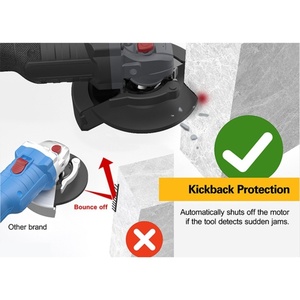 CAT Solo Γωνιακός τροχός 125mm ρυθμ. brushless 18V DX3010B Φωτογραφία 4