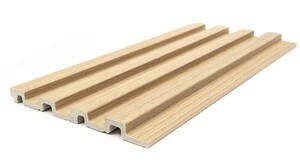 PS PANEL  ΜΕ 3D ΠΗΧΑΚΙΑ 04 RESIDENCE 21/122 mm WHITE OAK Φωτογραφία 4