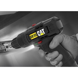 CAT Set Δραπανοκατσάβιδο κρουστικό li-ion 12v 1x2ah dx15 Φωτογραφία 4