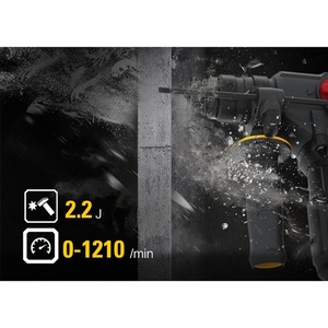 CAT Solo Δράπανο περιστροφικό πιστόλετο 2,2J Li-ion 18V DX21B Φωτογραφία 3