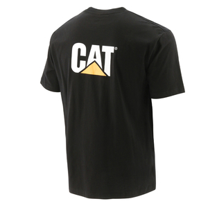 CAT Μπλουζάκι κοντομάνικο μαύρο trademark tee M W05324 Φωτογραφία 3