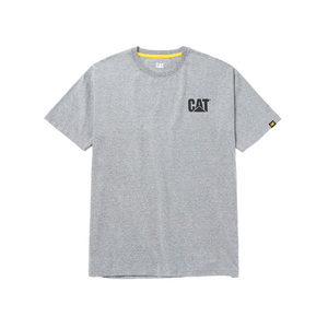 CAT Μπλουζάκι κοντομάνικο γκρι trademark tee 2XL W05324