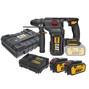 CAT Combo-09 Περιστροφικό πιστολέτο 2,2J DX21B + κασετίνα + δωρεάν 2 μπαταρίες 4.0ah DXB4 + δώρο φορτιστής DXC4