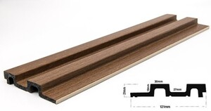 PS PANEL  ΜΕ 3D ΠΗΧΑΚΙΑ 07 RESIDENCE 21/122 mm CLASSIC OAK Φωτογραφία 3