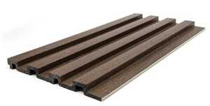PS PANEL  ΜΕ 3D ΠΗΧΑΚΙΑ 08 RESIDENCE 21/122 mm DARK BROWN OAK Φωτογραφία 5
