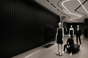 PS PANEL  ΜΕ 3D ΠΗΧΑΚΙΑ 10 RESIDENCE 21/122 mm BLACK Φωτογραφία 5