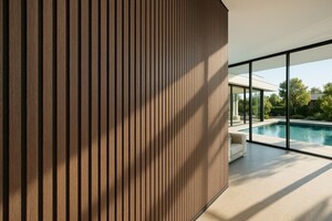 PS PANEL ΜΕ 3D ΠΗΧΑΚΙΑ 11 PIANO 12/122/2900mm GOLDEN OAK/D.BROWN Φωτογραφία 5