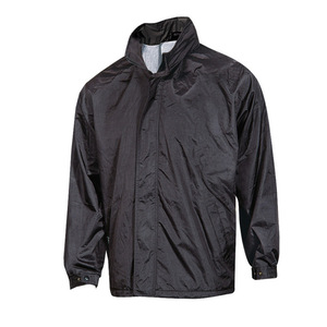 Jacket wind proof with padding OVERSIZE BLACK