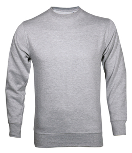 Fleece sweatshirt COLORS OVERSIZE HEATHER GRAY