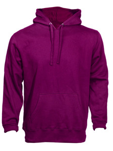 Sweatshirt hooded pullover 330gsm COLORS BURGUNDY