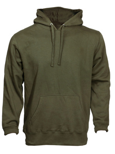 Sweatshirt hooded pullover 330gsm COLORS KHAKI