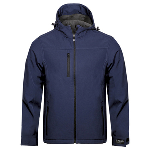 Jacket Soft shell with hood NAVY