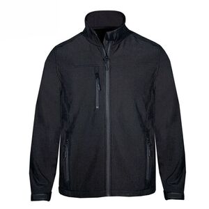 Μπουφάν Soft shell BLACK