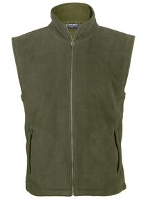 Body Warmer Polar Fleece 300gsm,100%polyester OLIVE