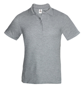 Men's Polo 100%cotton 200gr COLORS HEATHER GRAY