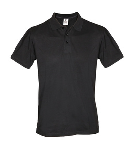 Ανδρικό Polo 100%cotton 200gr COLORS BLACK