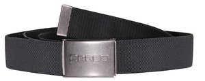 Belt men's elastic knit BLACK